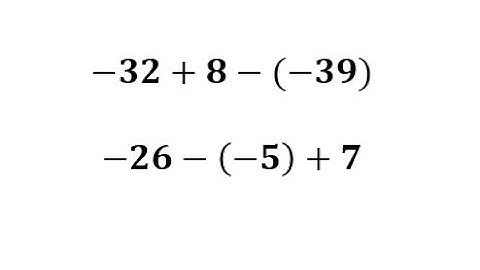 Add and Subtract Three Integers (Money Analogy and Formal Rules)