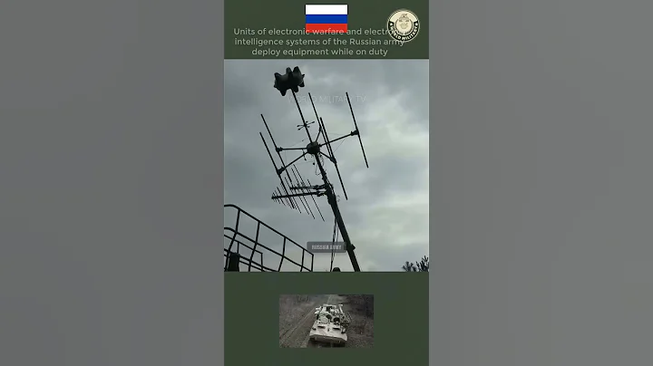 Units of electronic warfare and intelligence systems of Russian army deploy equipment while on duty - DayDayNews