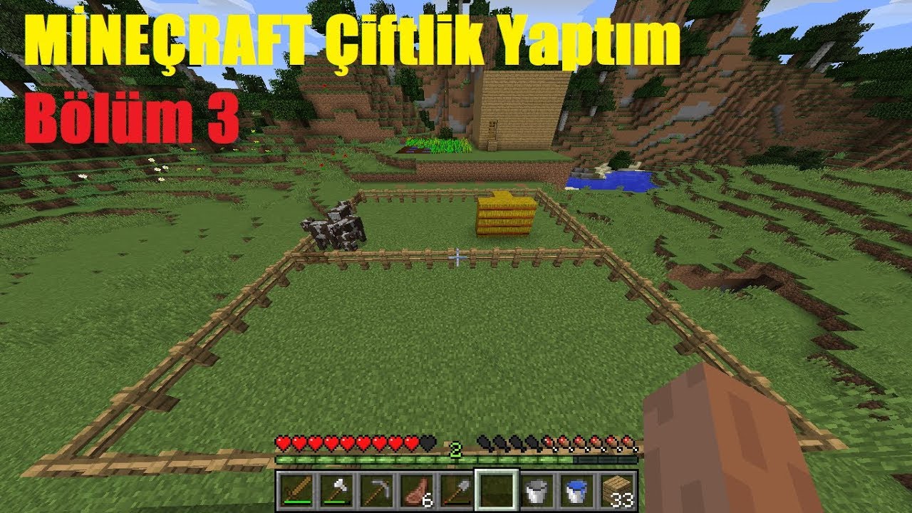 MİNEÇRAFT AHIR YAPTIM (BÖLÜM 3) YouTube