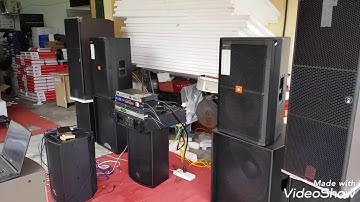 Bộ Sự Kiện Dùng LOA ARRAY RCF. JBL 715. Về Hà Tĩnh. Cty0936583140