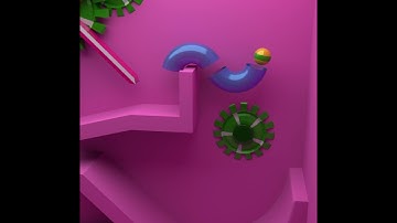 Bouncing ball | 3d Animation | Imagine works