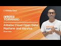 Alibaba cloud open data platform and service  overview