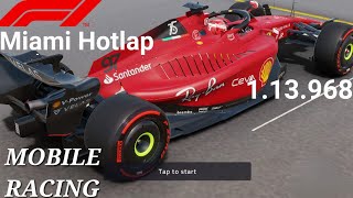 Miami Hotlap With Ers F1 Mobile Racing 22