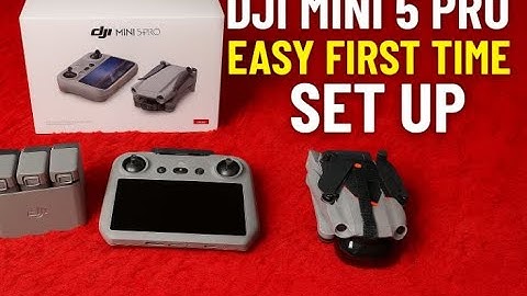 DJI Mini 5 Pro Easy step by step guidance for initial set-up #djimini5pro #djidrone #djitutorial