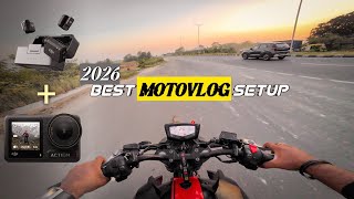 Ultimate Motovlog Setup 2026 🔥 DJI Action 4 + Mic Mini
