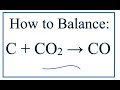 Balancing Chemical Equations Concepts