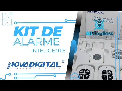 kit de alarme da nova digital, será que vale a pena? - YouTube