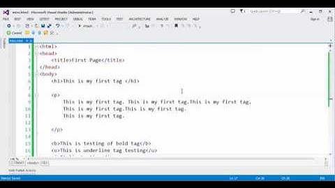 HTML - Part 1 - Introduction - Urdu/Hindi