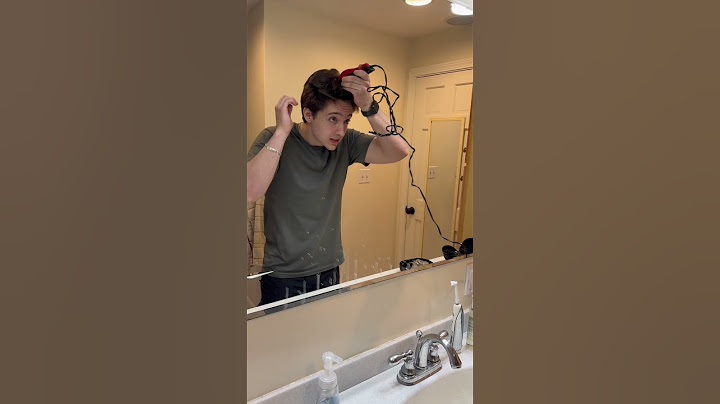 Buzz cut transformation