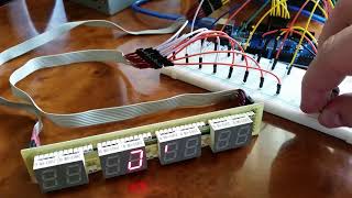 Multiplexing 7 segment LEDs