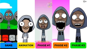 Sprunki OC: 61 Game,Animation,Phase1,Phase2,Phase3