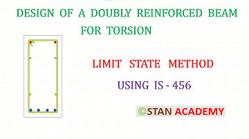 Design for Torsion - Doubly Reinforced Beam