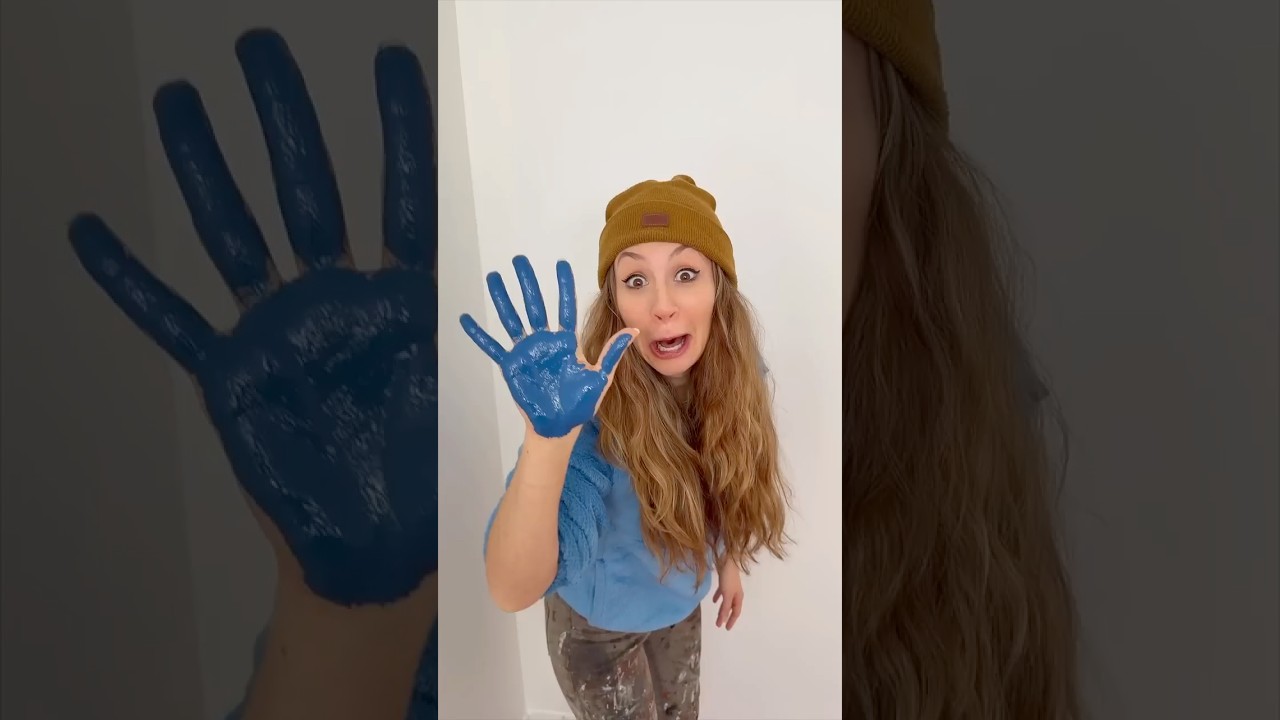 i turned a painting into a table!