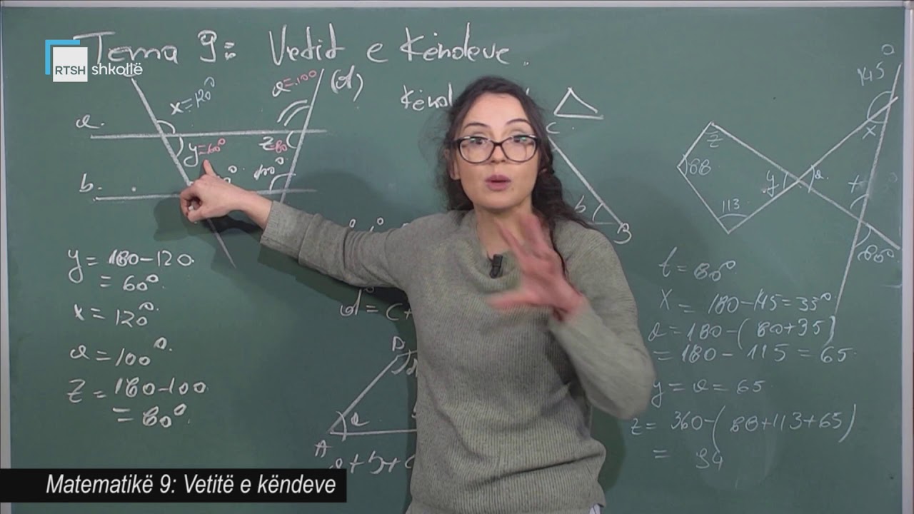 Matematikë 9 - Vetitë e këndeve