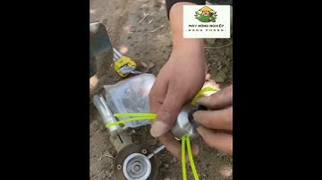 Hướng dẫn sử dụng Bát cắt cỏ cước Trụ kim loại - Máy nông nghiệp Đông Phong