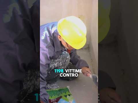 Infortuni sul lavoro: 600.000 casi, i dati sui cantieri edili