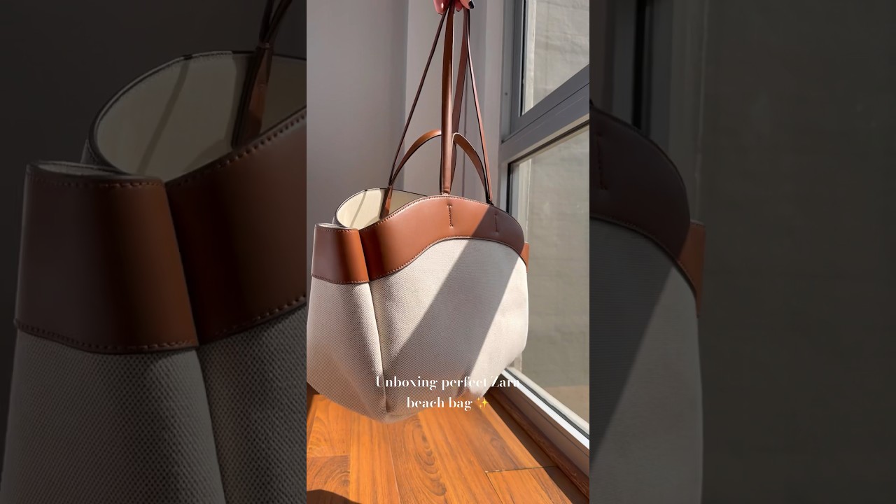 Unboxing dream beach bag from Zara 😍 REF. 6030/310