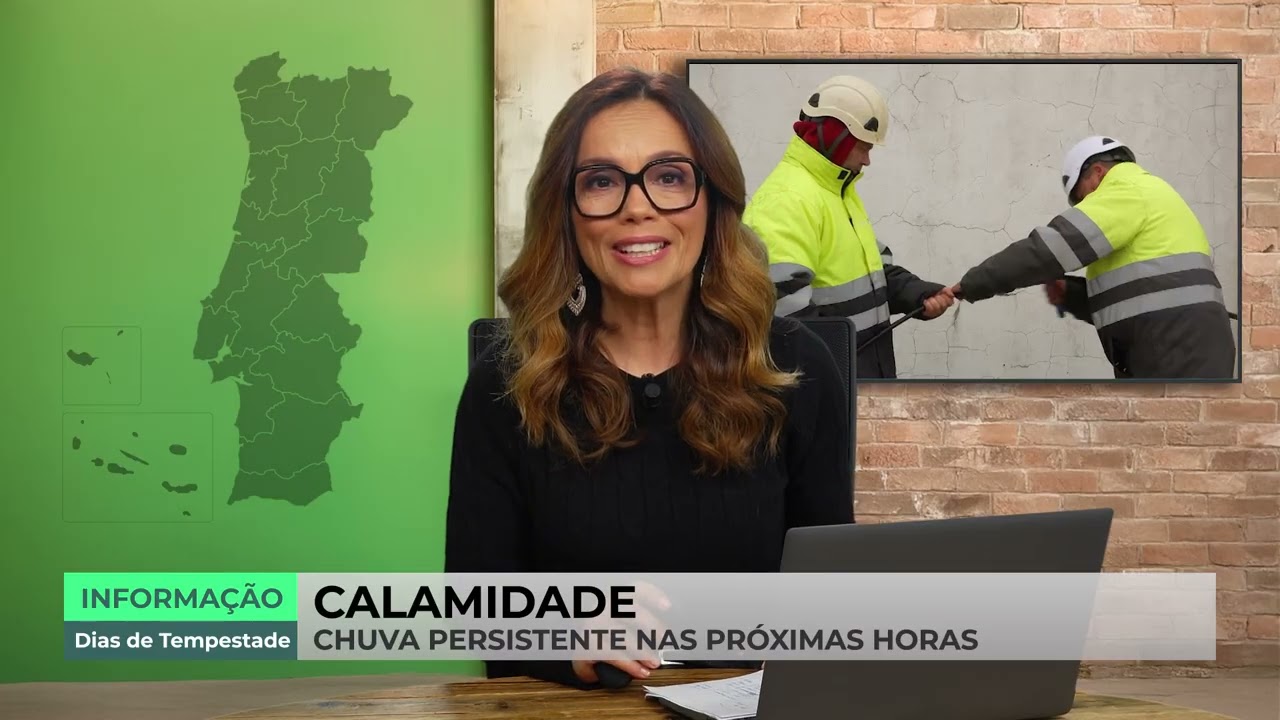 Portugal de novo em risco com chuva intensa