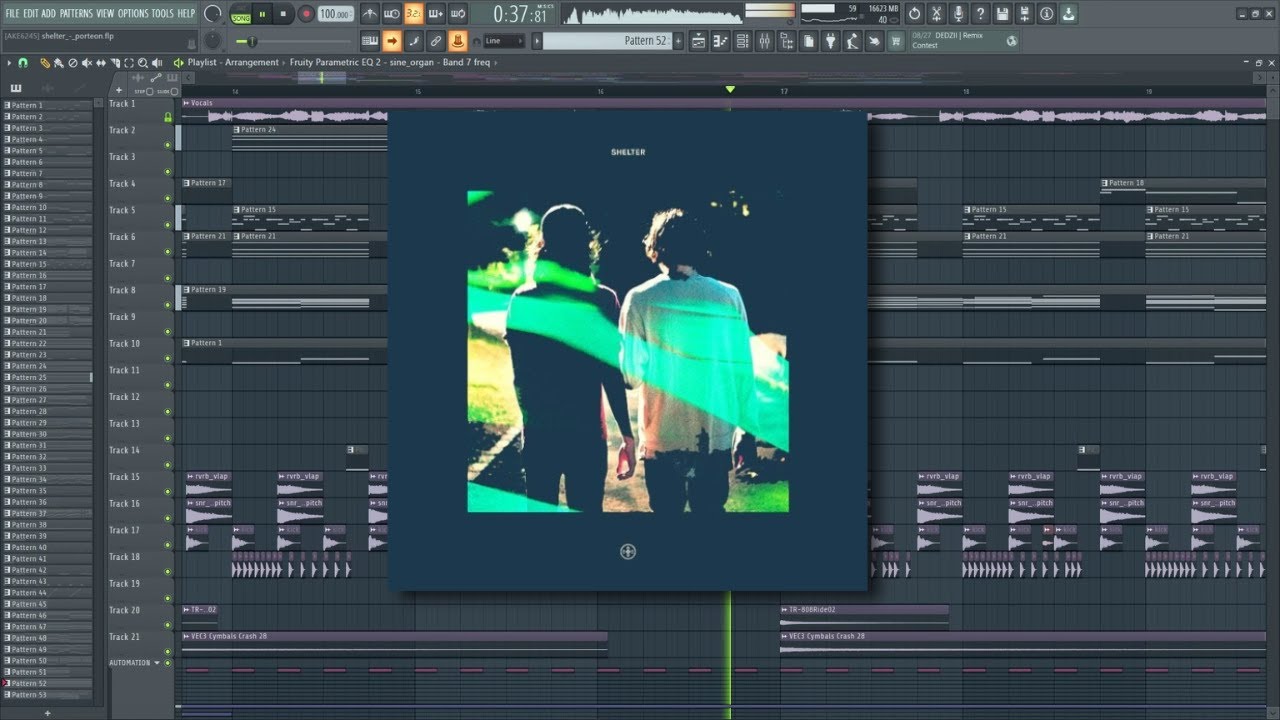 porter robinson & madeon - shelter (fl studio) (remake) [STEMS]