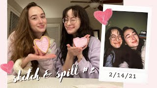 Sketch & Spill: making clay vday jewelry dishes w/ sincerelysarahc!