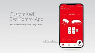 LINAK digital control options for adjustable beds screenshot 2