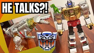 Grimlock Talks?! 🦖 Robosen Voice Commands Part 1! (Dino vs Robot Mode Tested)