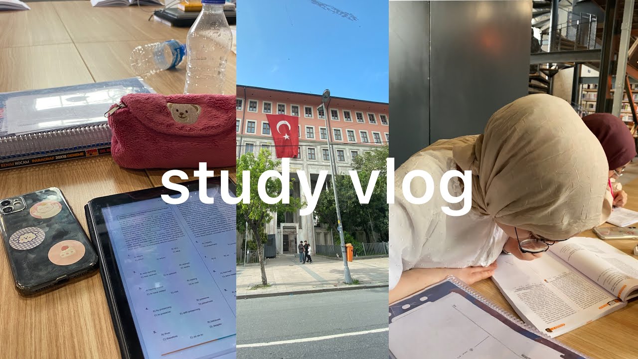 istanbul’u gezerek ders çalışıyoruz 