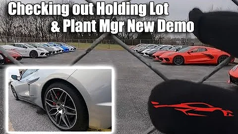AT CORVETTE PLANT DAY BEFORE OUR C8 Z06 DRIVE EXPE...