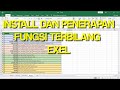 CARA INSTALL DAN MEMBUAT FUNGSI TERBILANG PADA EXEL -  AMRUDA