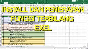 CARA INSTALL DAN MEMBUAT FUNGSI TERBILANG PADA EXEL -  AMRUDA