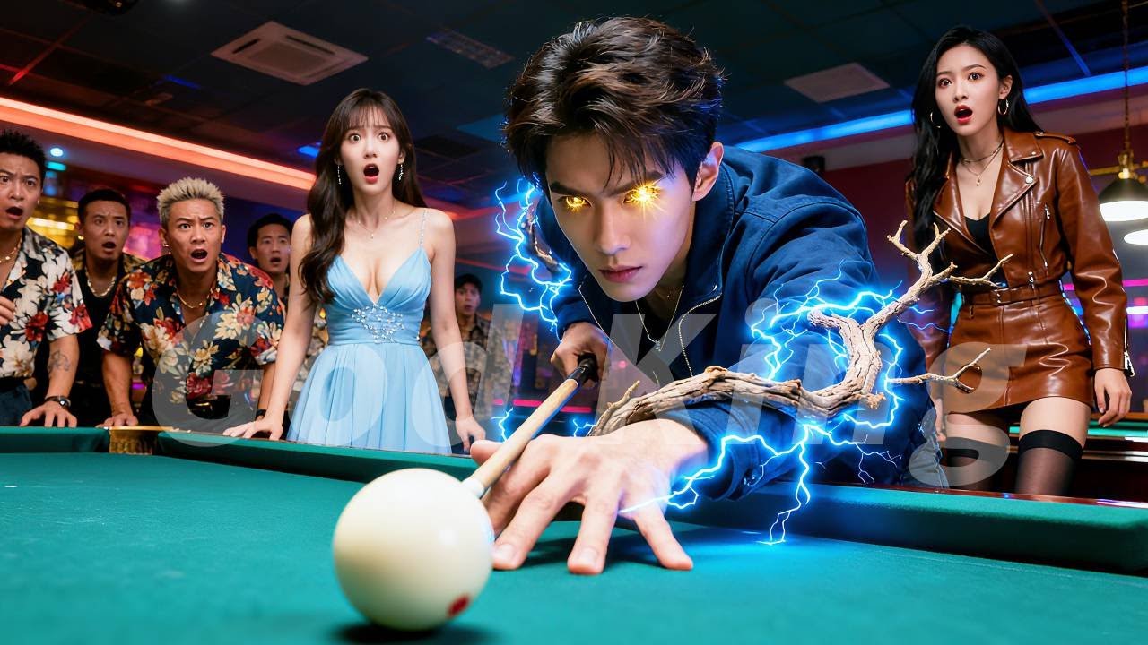 All mocked the poor guy at pool—but with one bent branch he cleared the table! He's Hidden pool god!