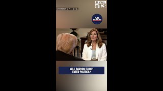 Is Barron Trump getting into politics?
