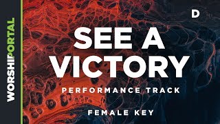 See A Victory - Female Key - D - Performance Track