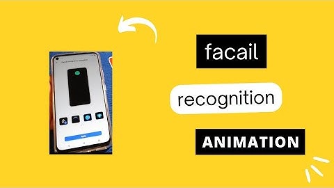 Vivo Phone Facial Recognition | Face Id Unlock Animation