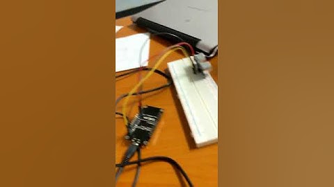 ultrasonic sensor with nodemcu