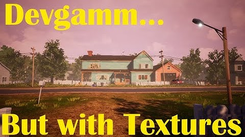 What DEVGAMM would look like WITH TEXTURES!!!??? | The Red Box Project (Hello Neighbor Mod)