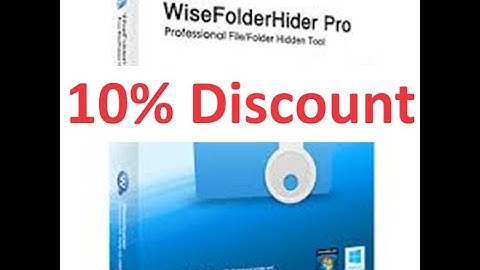 💥10% Discount💥 - Wise Folder Hider Pro Review:  Hide and Protect Sensitive Files