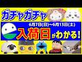 【ガチャガチャ】知らないと損🔥6月の新作情報と入荷日がわかる発売スケジュール!6月7日(日)~6月13日(土)ディズニー、パペットスンスンなどおすすめまとめ