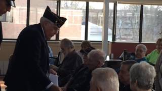 American Legion pinning ceremony at Jackson County Medical Center