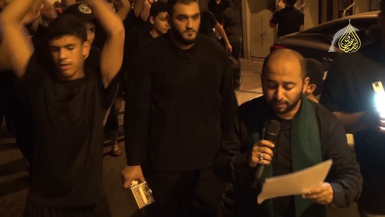 موكب عزاء فريج الحياك \ المحرق ليلة ثاني محرم ١٤٤٠ هج الرادود الحسيني سيد مصطفى الموسوي