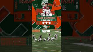 PENN STATE FLIP! Miami grabs #1 player in state of Delaware Isaac Chukwurah