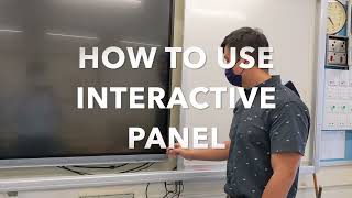 Teacher Guide to Use the Interactive Panel
