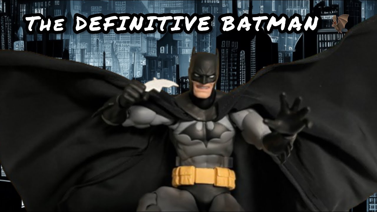 My First Mafex! (No 126 Batman Hush Black Ver. Review) - YouTube