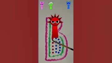 ASMR Color Mixing #sprunki #satisfying #asmr #color #oddlysatisfying