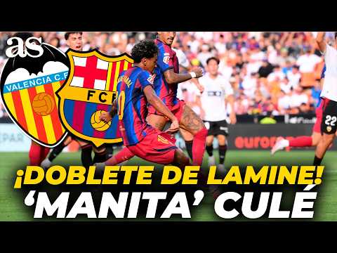 ¡DOBLETE DE LAMINE YAMAL! El BARCELONA cierra la MANITA (0-5) ante el VALENCIA