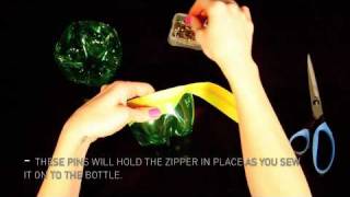 Bottles + Zippers = Cute DIY Pac-Man Monster Containers « MacGyverisms ::  WonderHowTo