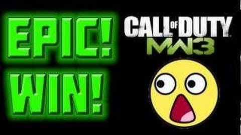 MW3: Epic Comeback Win at the End | Epic Reaction too lol