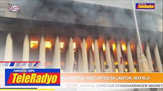 Sunog sumiklab sa Manila Central Post Office sa Lawton, Maynila | Sakto (22 May 2023)