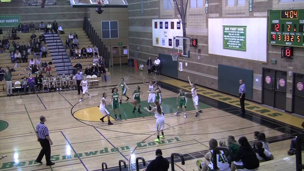 2012 Game 3 Blanchet x Roosevelt Girls High School Varsity Basketball YouTube