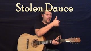Stolen Dance Milky Chance Guitar Lesson How to Play Strum Fingerstyle